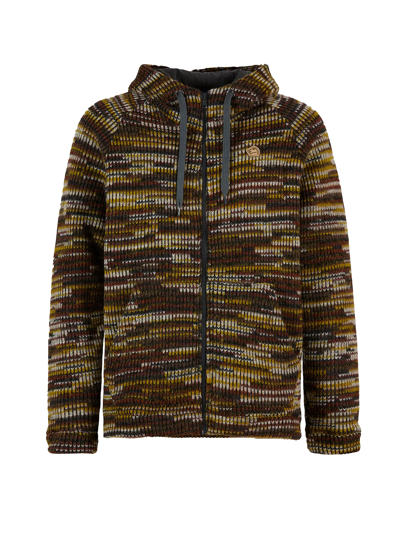 E9 | Herren Fleecejacke Happy Woolmix Hoodie | 
